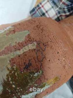 MC studio art pottery signed vase