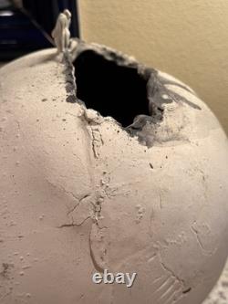 MEG SCOTT 1991 Signed CERAMIC Sculpture ART Pottery FROM SPHERE to ETERNITY Vase