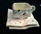 MEMPHIS Cup & Saucer & Plate Set Art Studio Pottery Circa 80s Vintage Signed