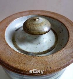 MICHAEL Mick CASSON Vintage Stoneware STORAGE JAR. British Studio Ceramics