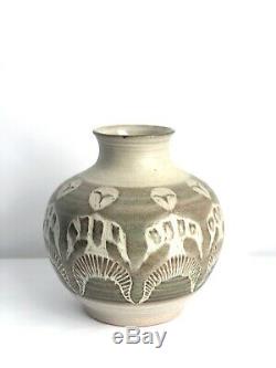 MID Century Gerry Williams New Hampshire Vintage Studio Art Pottery Vase