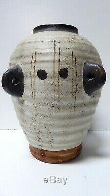 MID Century Italian Pottery Ceramic Vase Vintage Bitossi Studio Art Pot