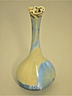 MIYAMURA Original Vintage Signed Porcelain Studio Pottery Crystalline Art Vase