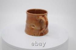 Malcolm Davis Mingei Art Studio Pottery Shino Coffee Mug Cup