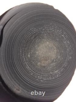 Marc Ward Studio Pottery Raku Vase Signed Crackle Glaze Art Ceramic Vintage 14