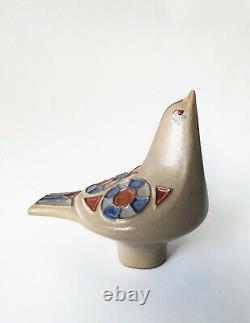 Marianne Starck ceramic bird figurine Michael Andersen Denmark MCM art vintage