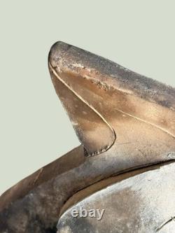 Mary Gates Dewey Studio Pottery Sitting Fat Cat Sculpture 1992 Large 13x13 Vtg