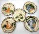 Mary Jane Classen NWS Studio Pottery Plates Set 5 Signed Davis Artery California