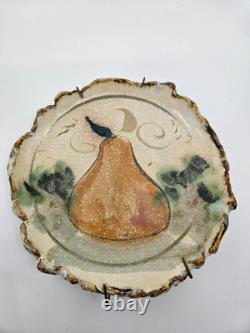 Mary Jane Classen NWS Studio Pottery Plates Set 5 Signed Davis Artery California