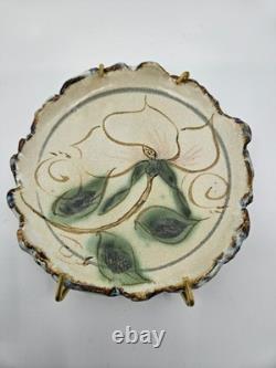 Mary Jane Classen NWS Studio Pottery Plates Set 5 Signed Davis Artery California