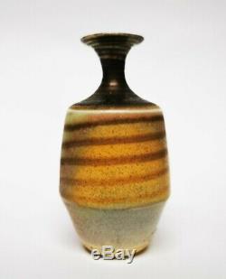 Mary Rich studio pottery porcelain miniature vase vintage pre-gold