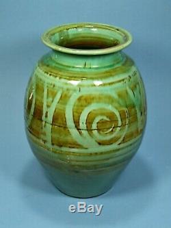 Massive Vintage Exhibition Cricklade Studio Pottery Vase Ivan Martin MID Century