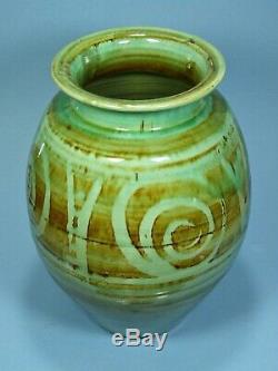 Massive Vintage Exhibition Cricklade Studio Pottery Vase Ivan Martin MID Century