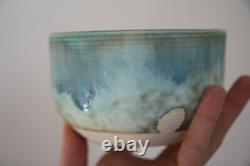 McCarty Jade Merigold Vtg Mid Century Studio Pottery Mississippi Mud Bowl