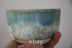 McCarty Jade Merigold Vtg Mid Century Studio Pottery Mississippi Mud Bowl