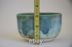 McCarty Jade Merigold Vtg Mid Century Studio Pottery Mississippi Mud Bowl