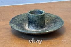 McCarty Merigold Mississippi Studio Art Pottery Candle Holder Bowl Plate Vtg