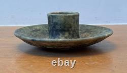 McCarty Merigold Mississippi Studio Art Pottery Candle Holder Bowl Plate Vtg