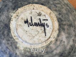 McCarty Merigold Mississippi Studio Art Pottery Candle Holder Bowl Plate Vtg