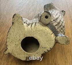 McCarty Pottery Vintage Wilbur Pig Old Creamy Nutmeg Glaze