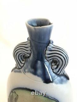 Michael Sherrill North Carolina Studio Signed & Numbered Pottery Vase