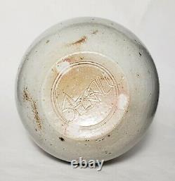 Michael Sherrill Studio Pottery Bottle Handmade Wheel Thrown Stoneware VTG 70s