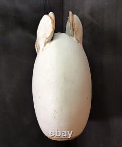 Mid Century Isabel Parks Warren Hullow Studio Art Pottery Sea Form Vase