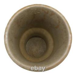 Mid Century Modern Pottery Vase, Vintage Japanese Signed Kanji 1960s