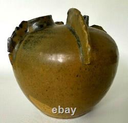 Mid-Century Modernism Sculptural Studio Pottery Vase with Relief Surface