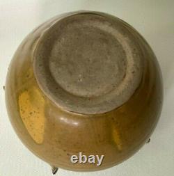 Mid-Century Modernism Sculptural Studio Pottery Vase with Relief Surface