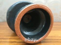 Mid Century Modernist Vintage Studio Pottery Vase 1970s, Brooker