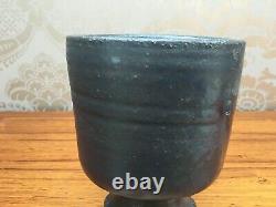 Mid Century Modernist Vintage Studio Pottery Vase 1970s, Brooker