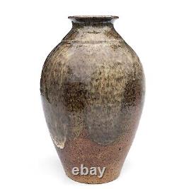 Mid Century Studio Art Pottery Vase Vintage Modernist Handcrafted Ceramic Pot