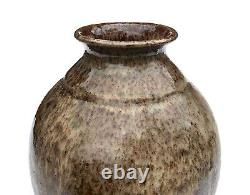 Mid Century Studio Art Pottery Vase Vintage Modernist Handcrafted Ceramic Pot