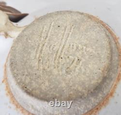Mid Century Warren Hullow Signed Vintage Sea Life Form Studio Art Pottery MCM