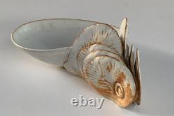 Mid Century Warren Hullow Signed Vintage Sea Life Form Studio Art Pottery MCM