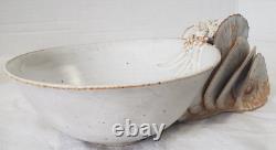 Mid Century Warren Hullow Signed Vintage Sea Life Form Studio Art Pottery MCM
