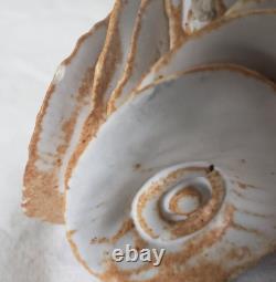 Mid Century Warren Hullow Signed Vintage Sea Life Form Studio Art Pottery MCM
