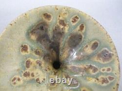 Mid Century c 1962 RAY MARSHALL Signed Studio Art Pottery Weed Pot Candle Holder