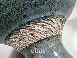 Midcentury Edward Ed Oshier Studio Art Pottery Large Chalice Colorado