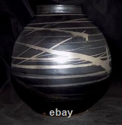Mint Museum Qty Marked Taeko Tanaka Mingei Studio Art Pottery Large Vase