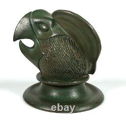 Modernist Vintage Art Pottery Bird Sculpture By California Artist John Rawlins