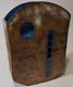 Monumental Studio Art Pottery Vase Signed Vintage Brutalist MCM Architectural