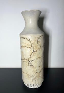 Monumental Vintage MCM Peg Tootelian Studio Pottery Vase 16