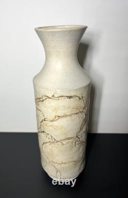 Monumental Vintage MCM Peg Tootelian Studio Pottery Vase 16