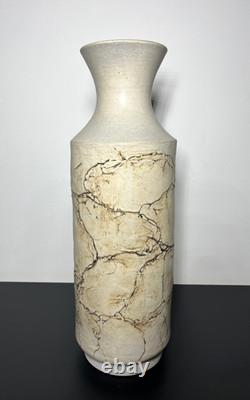 Monumental Vintage MCM Peg Tootelian Studio Pottery Vase 16