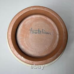 Monumental Vintage MCM Peg Tootelian Studio Pottery Vase 16