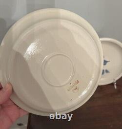 Mountaindale Studio Pottery Vintage Stoneware 8 Salad Plates Set/4 Great