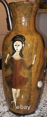 Near Flawless Polia Pillin Large Art Pottery NO CRAZING Dolores Sutton Estate