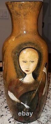 Near Flawless Polia Pillin Large Art Pottery NO CRAZING Dolores Sutton Estate